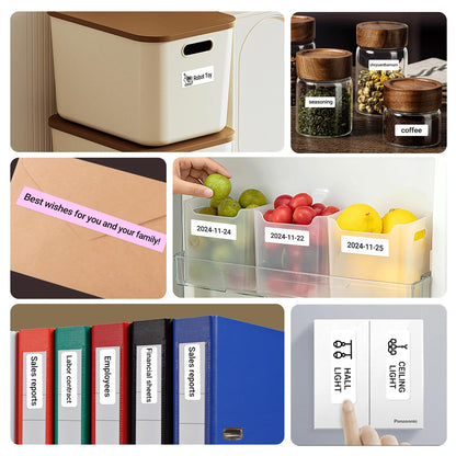 ORGBRO Bluetooth Mini Label Maker for Organizing