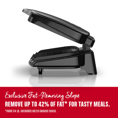 George Foreman Compact Indoor Grill and Panini Press