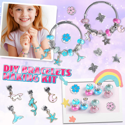 FUNSENLY 2000pcs Charm Beads Jewelry Making Kit