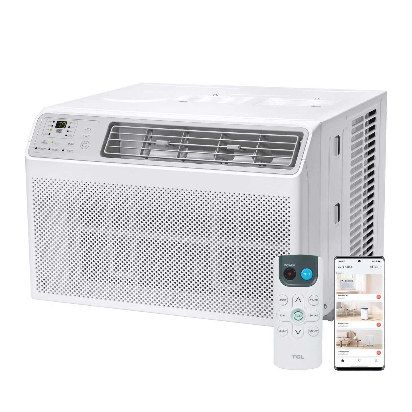 TCL 10,000 BTU Smart Window Air Conditioner - H10W35W