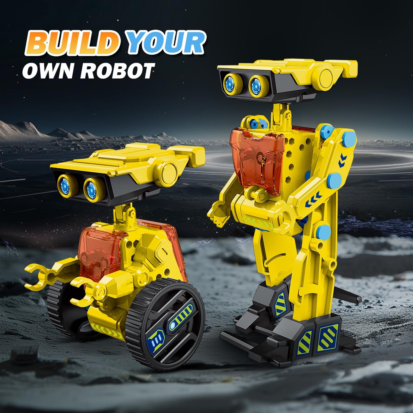 12-in-1 Robot Building Kit for Kids
