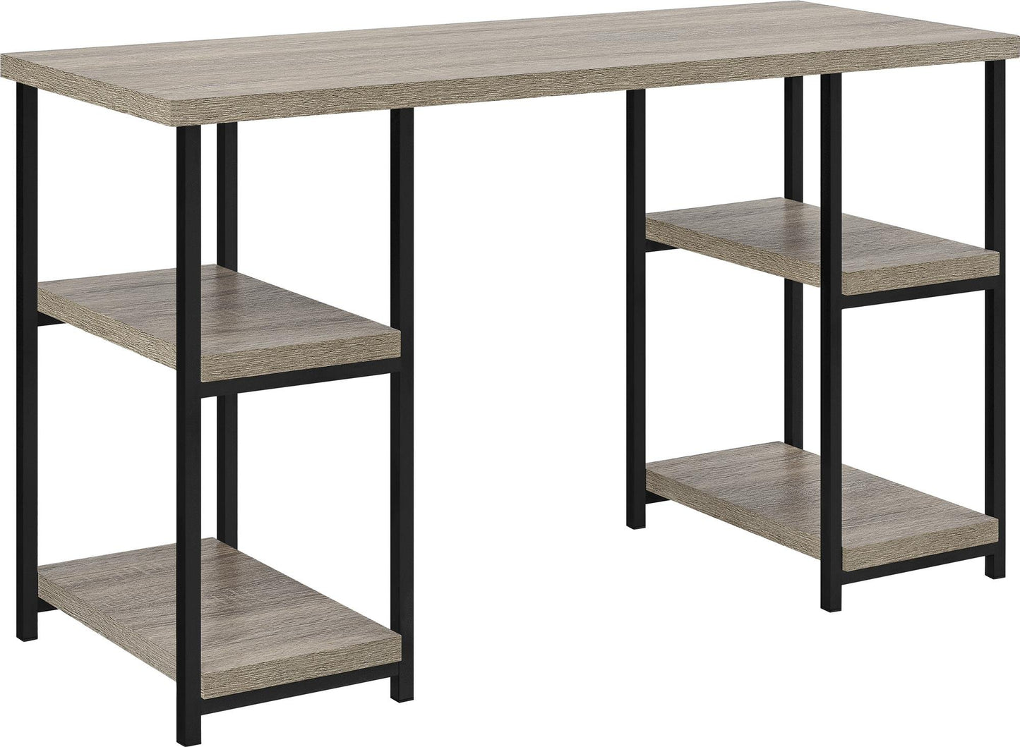 Ameriwood Home Distressed Gray Oak Computer Desk