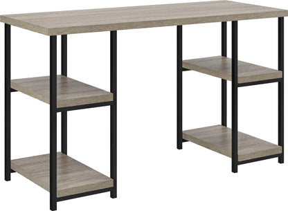 Ameriwood Home Distressed Gray Oak Computer Desk