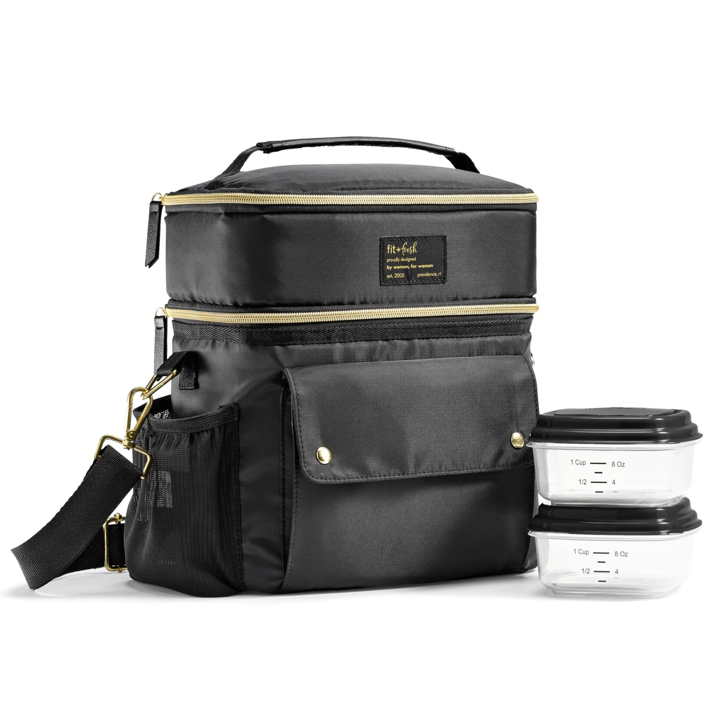 Fit & Fresh Insulated Lunch Bag with Containers