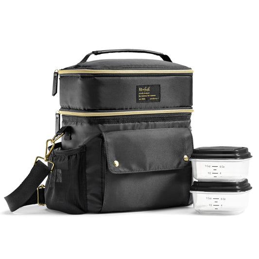 Fit & Fresh Insulated Lunch Bag with Containers