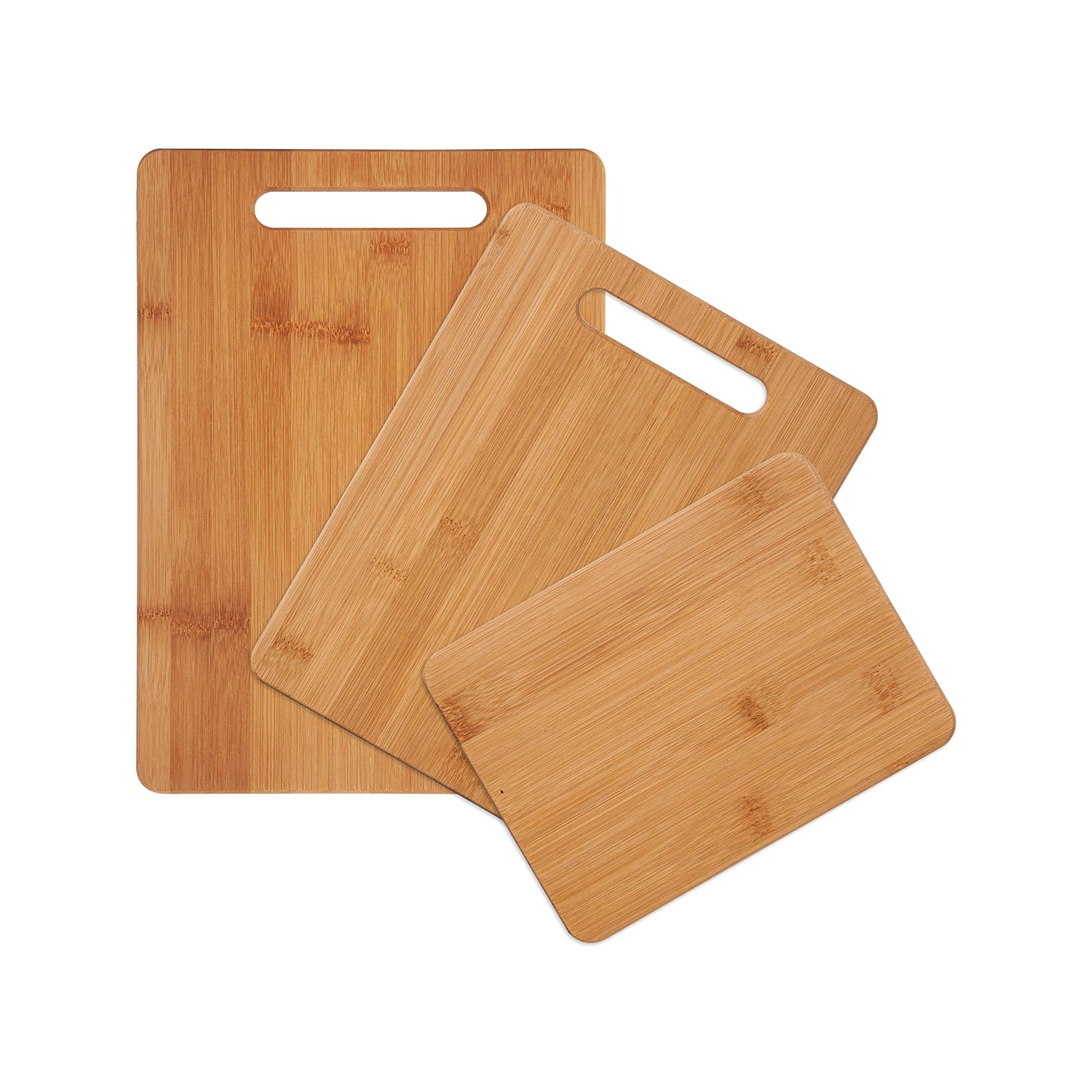 Farberware 3-Piece Reversible Bamboo Cutting Board Set