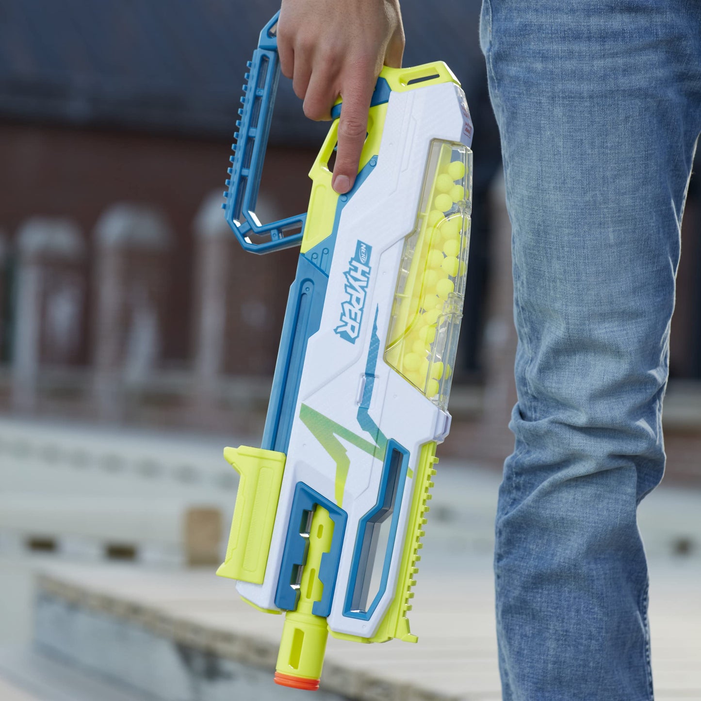 NERF Hyper Siege-50 Blaster, 110 FPS Velocity