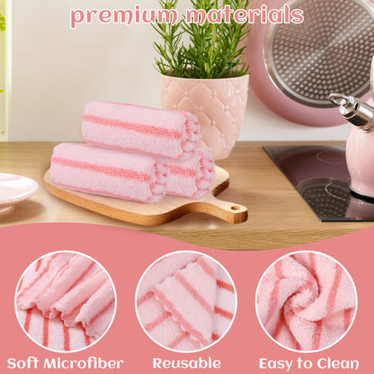 12 PCS Microfiber Kitchen Towels and Cloths Set