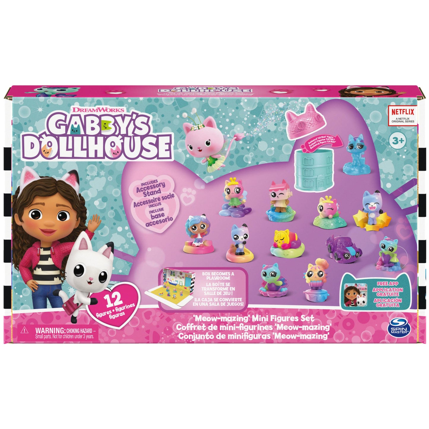 Gabby's Dollhouse Meow-mazing Mini Figures 12-Pack