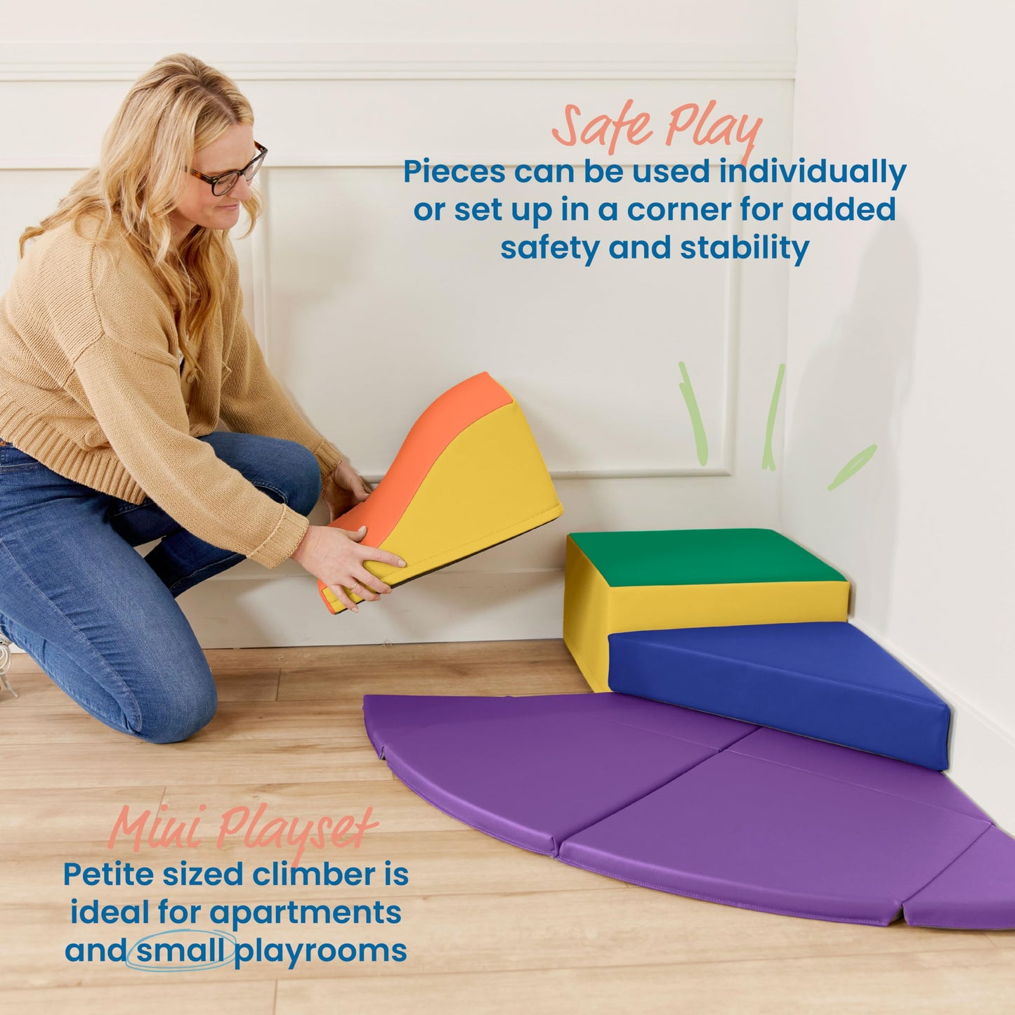 ECR4Kids 4-Piece Junior Adventurer's Summit Slide Set