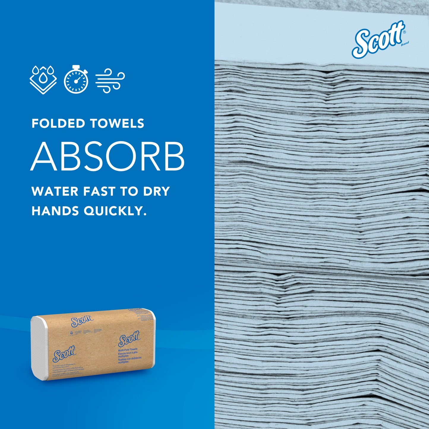 Scott Professional Multifold Paper Towels - 4000 Sheets