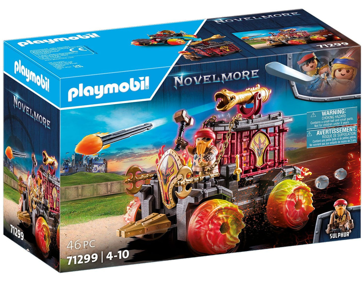 Playmobil Medieval Battering Ram Toy Set
