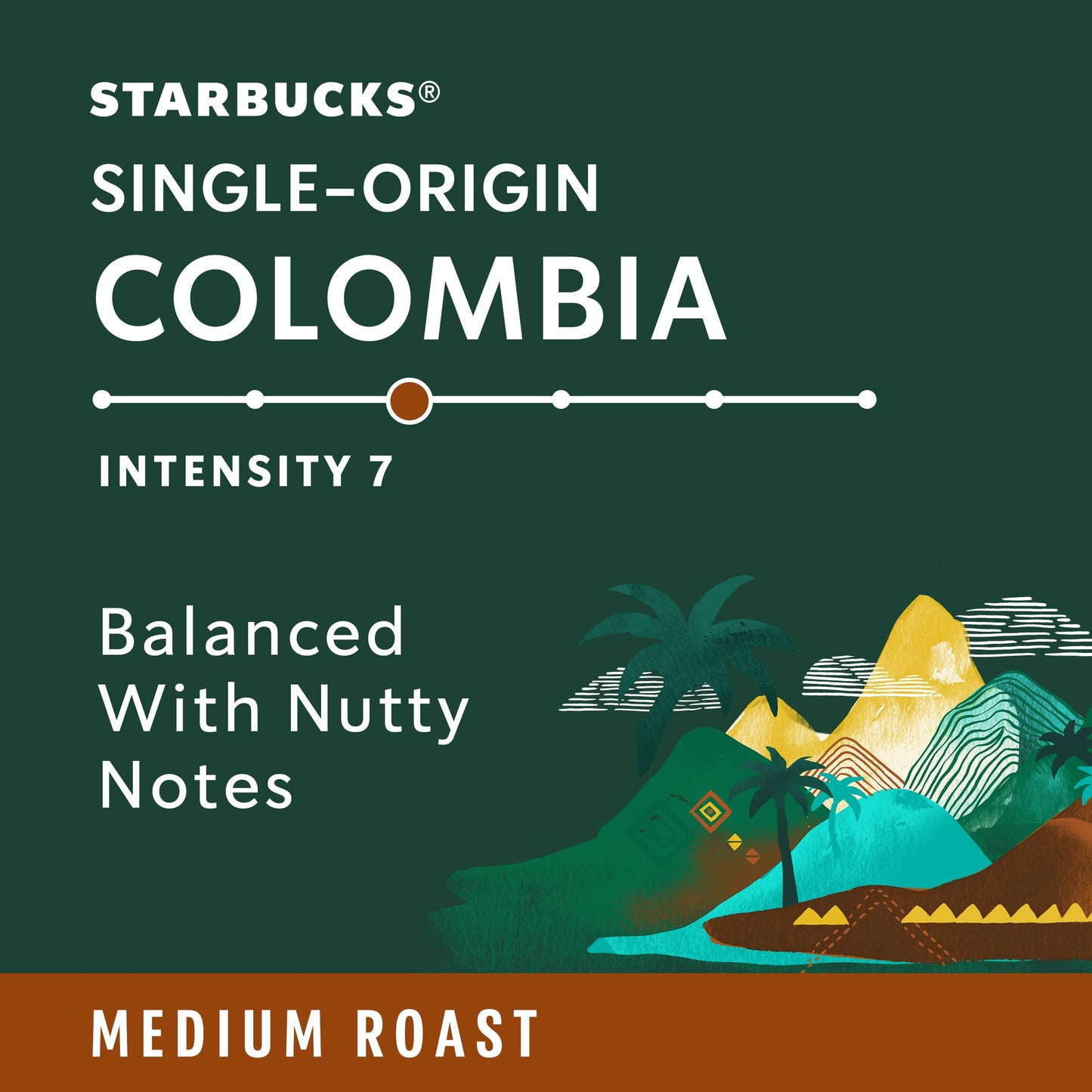 Starbucks Medium Roast Colombia Espresso Pods 50-count