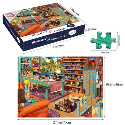 1000 Pieces Jigsaw Puzzle Cozy Retreat