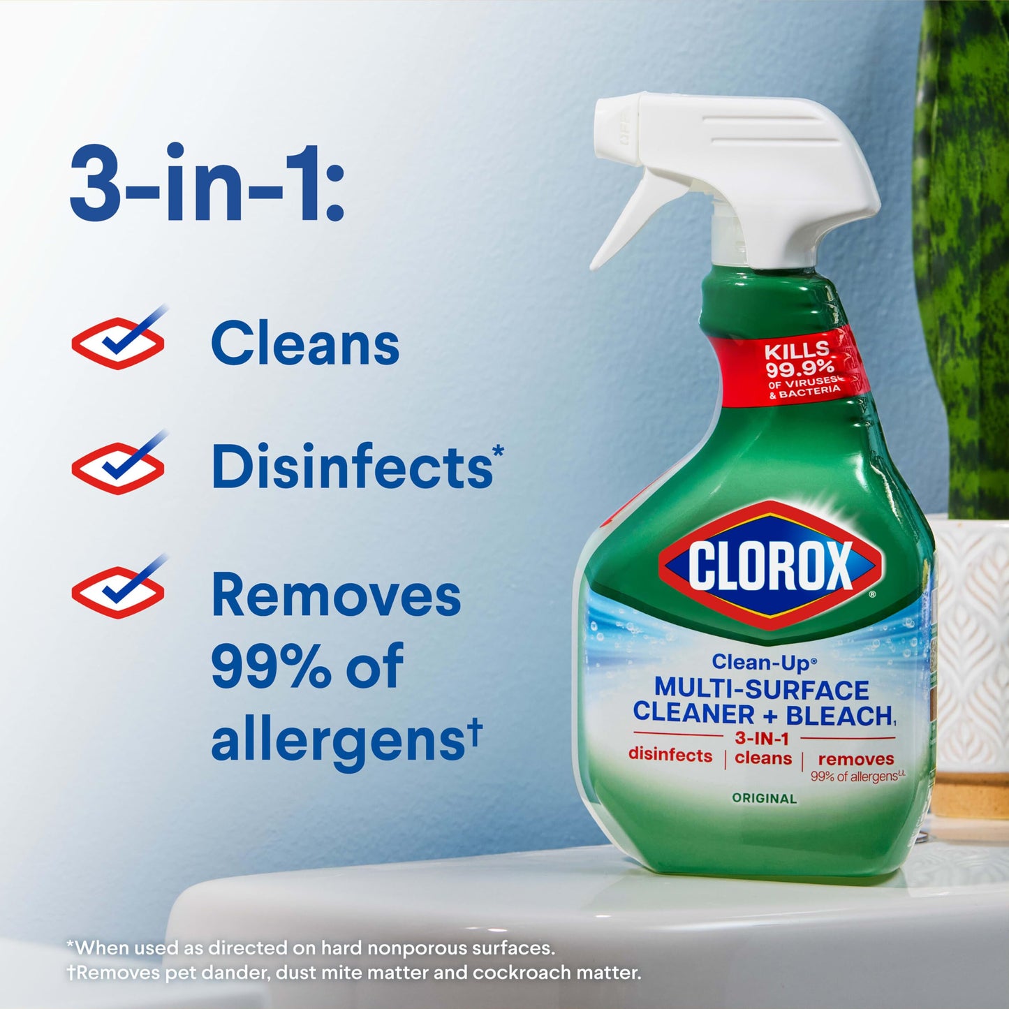 3 Pack Clorox Clean-Up Cleaner with Bleach