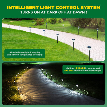 10 Pack URAGO Solar Powered Outdoor Lights