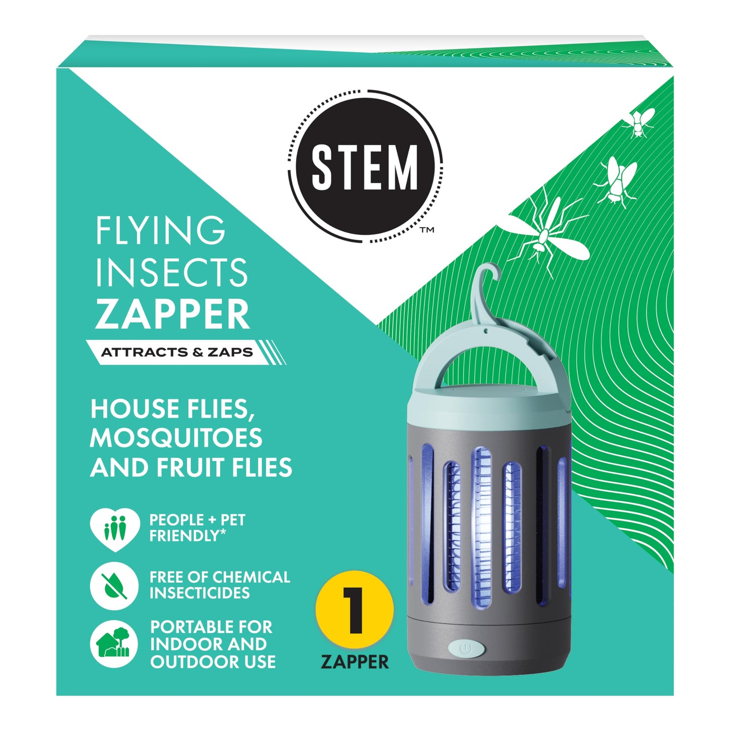 Electric Fly & Mosquito Trap with USB Charger