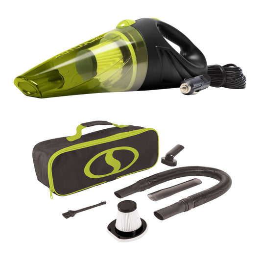 12-Volt Portable Car Vacuum Cleaner with Kit