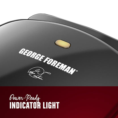 George Foreman Compact Indoor Grill and Panini Press