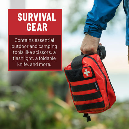 Surviveware 200-Piece Waterproof First Aid Kit
