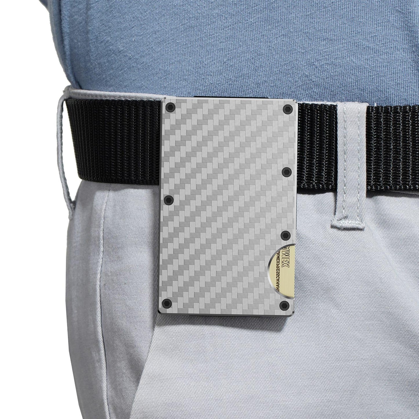 furid Card Wallet for Men Slim: Metal Wallet with Money clip - Rfid Wallet For Men - Minimalist Credit Card Holder Wallets for Men Gift