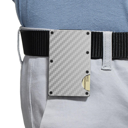 furid Card Wallet for Men Slim: Metal Wallet with Money clip - Rfid Wallet For Men - Minimalist Credit Card Holder Wallets for Men Gift