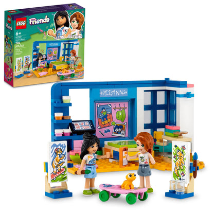LEGO Friends Liann's Art-Themed Bedroom Playset