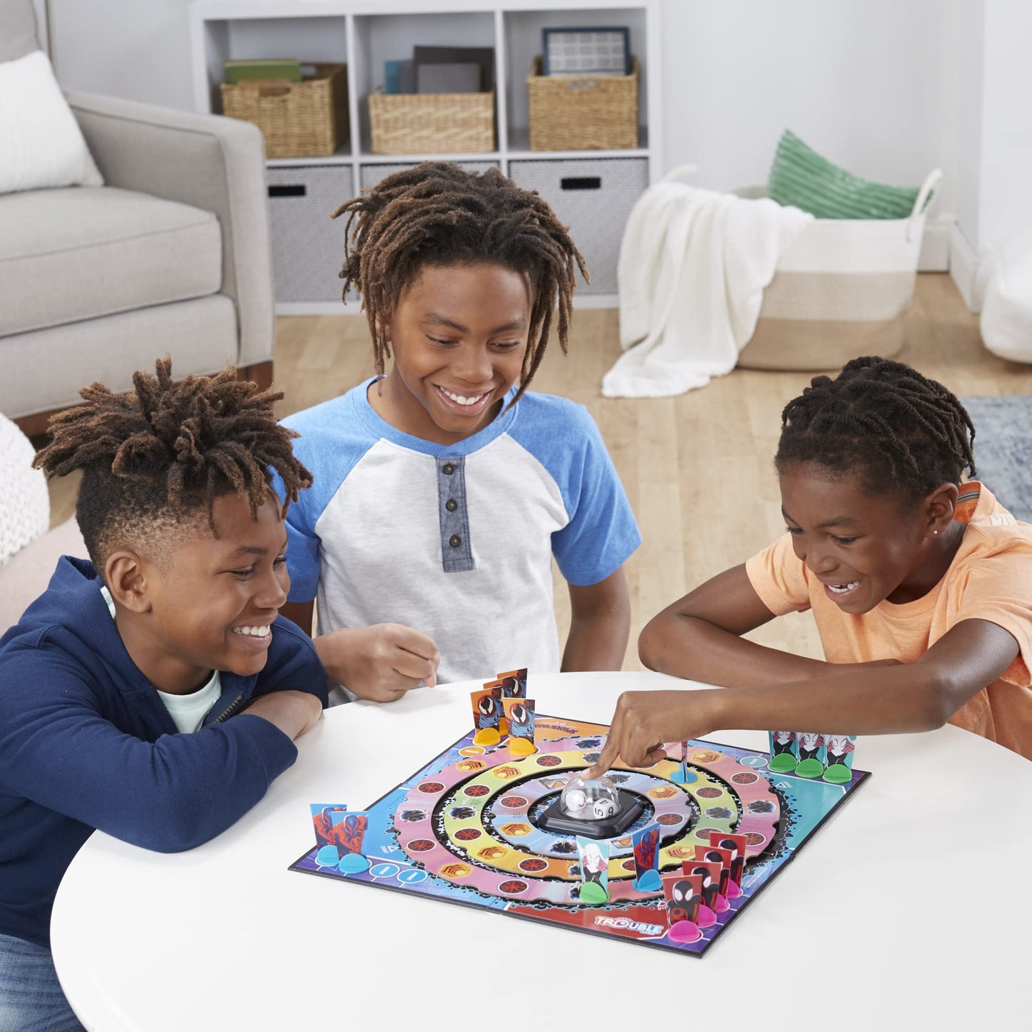 Hasbro Gaming Trouble: Spider-Verse Edition Board Game