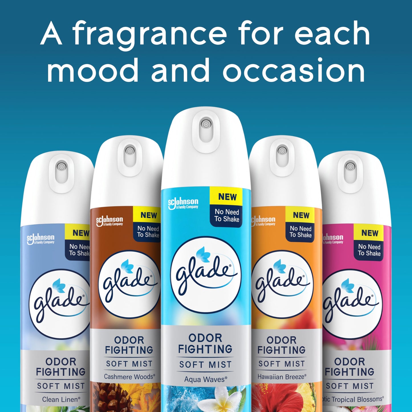 Glade Aqua Waves Air Freshener Spray, 8 Oz