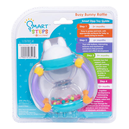 Smart Steps Busy Bunny Baby Rattle Toy