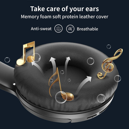 Falebare Bluetooth Over-Ear Headphones with 120H Playtime