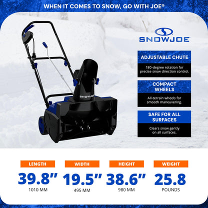 Snow Joe Electric Snow Blower for Driveways