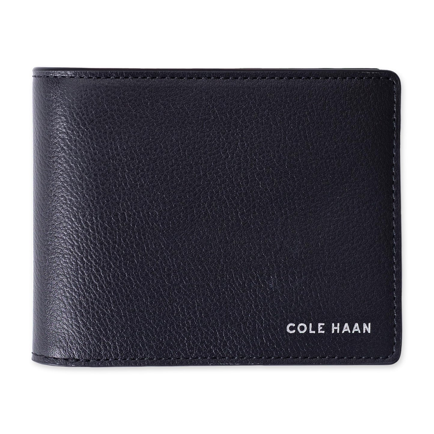 Cole Haan Men's RFID Slim Billfold Wallet, Black X-Capacity, One Size