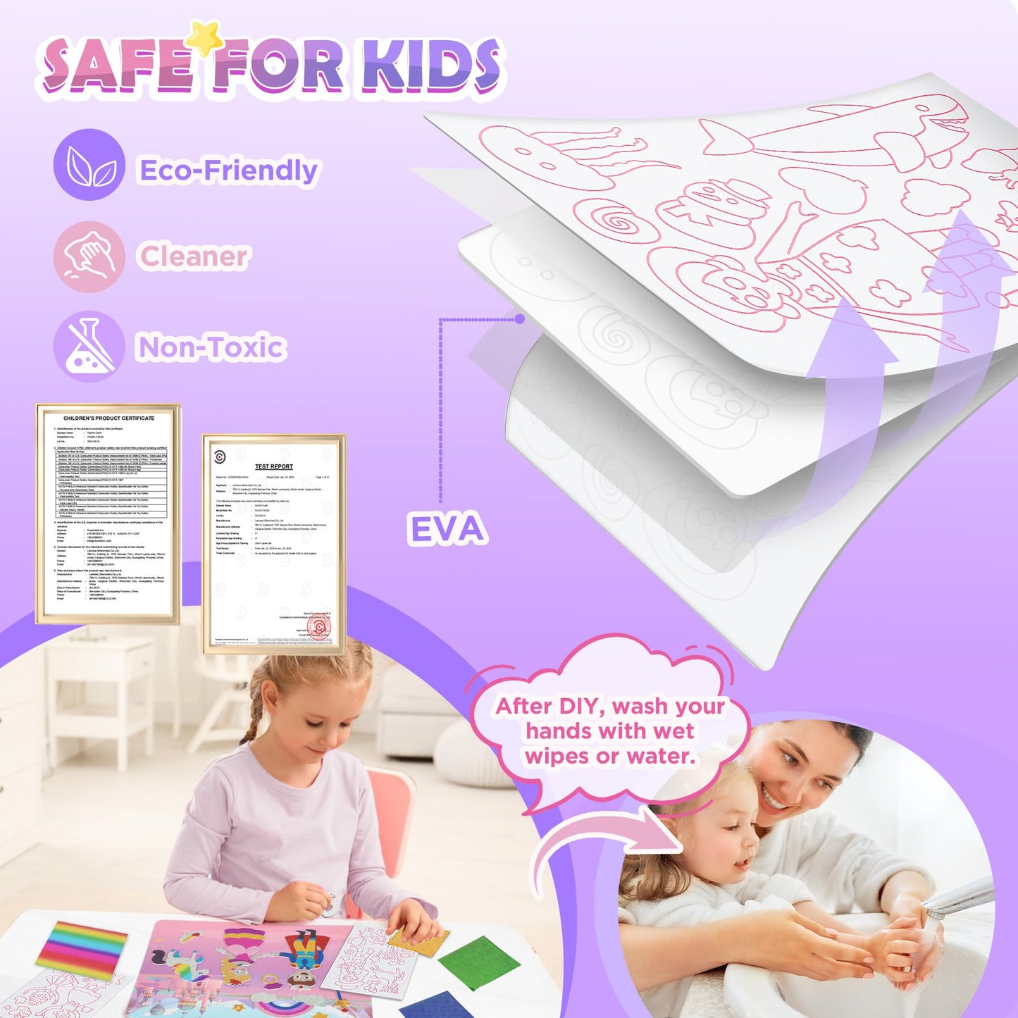 Arts and Crafts Kit for Kids 4-8