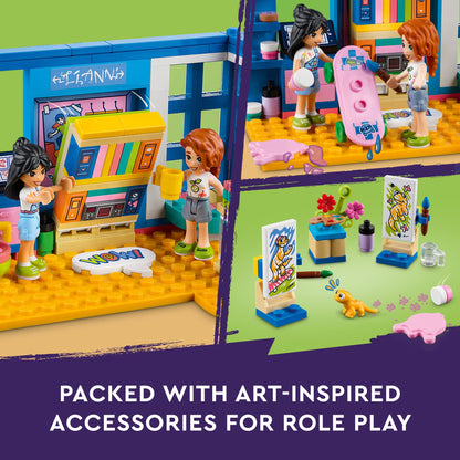 LEGO Friends Liann's Art-Themed Bedroom Playset