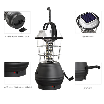 Solar Powered Lantern for Camping by Whetstone