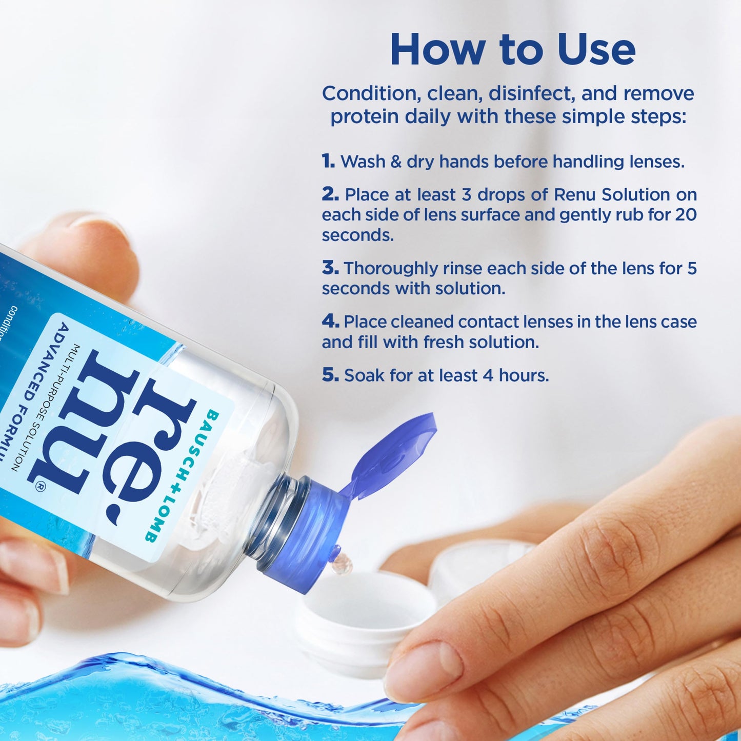 Renu Contact Lens Solution for Soft Lenses