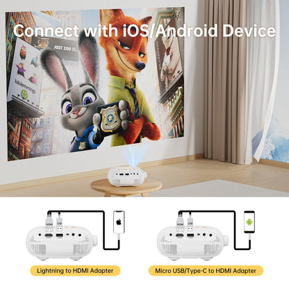 Mini Portable HD Projector