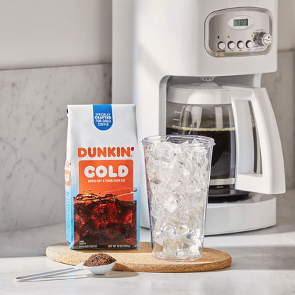 6 Pack Dunkin' Cold Ground Coffee