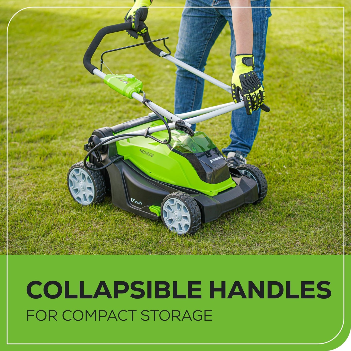 40V Cordless Lawn Mower by Greenworks