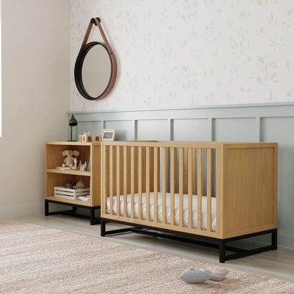 DaVinci Ryder 3-in-1 Convertible Crib in Honey, Greenguard Gold Certified