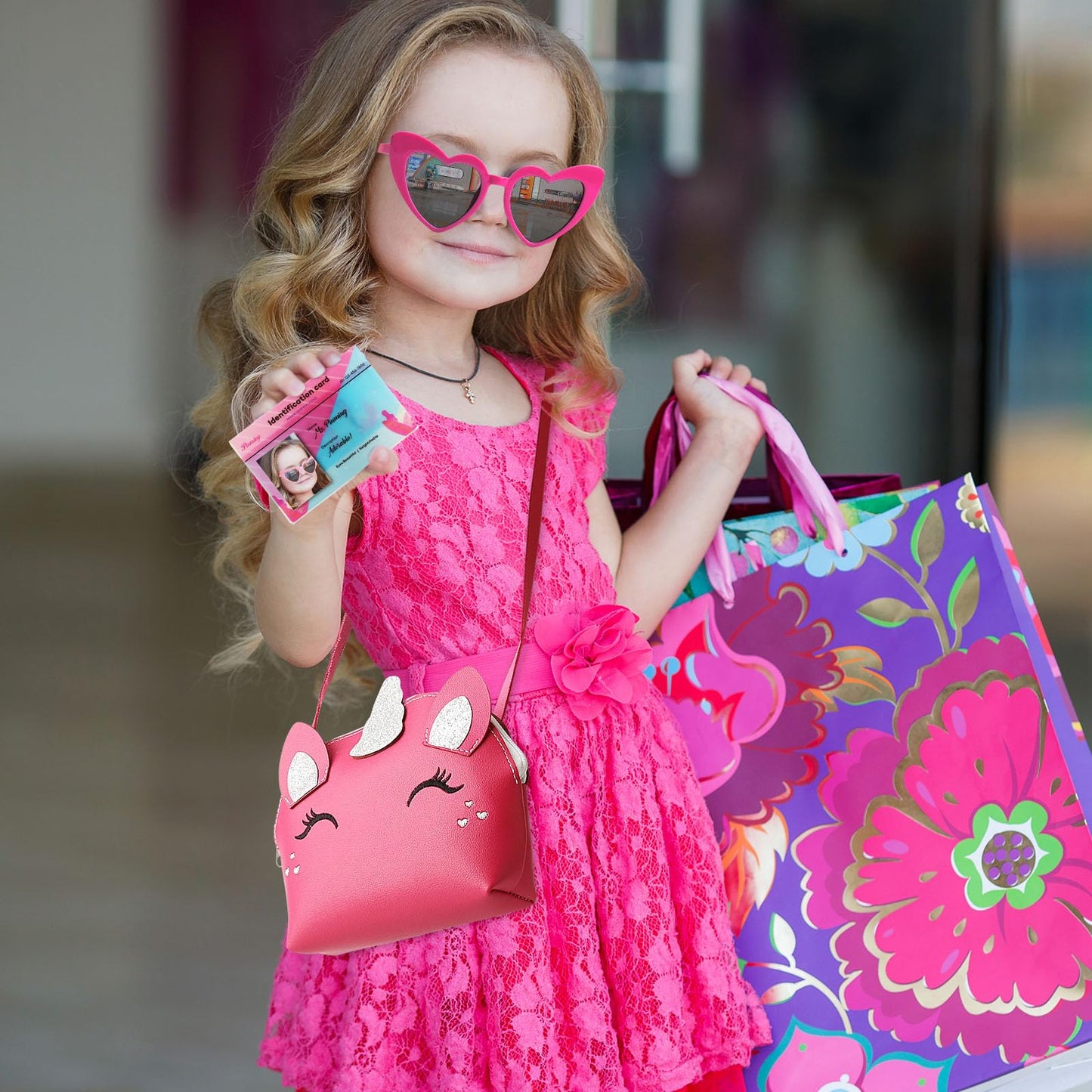 Toddler Purse with Makeup Kit for Little Girls