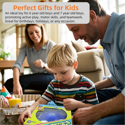 Unifuncy Hover Soccer Ball for Kids - Fun Indoor Soccer Toy for Boys Aged 6-12, Perfect Cool Light-Up Toys for Birthday or Children’s Day Gift for 6, 7, 8, 9, 10, 11, 12 Year Old Boys - Single Pack