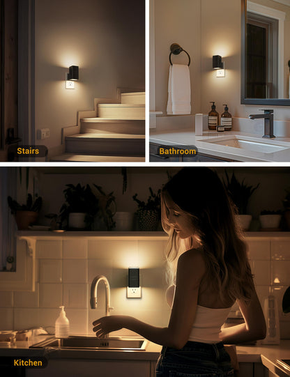 Fulighture Dimmable LED Night Light 2-Pack