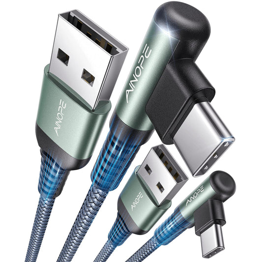 2-Pack AINOPE USB C Fast Charging Cable