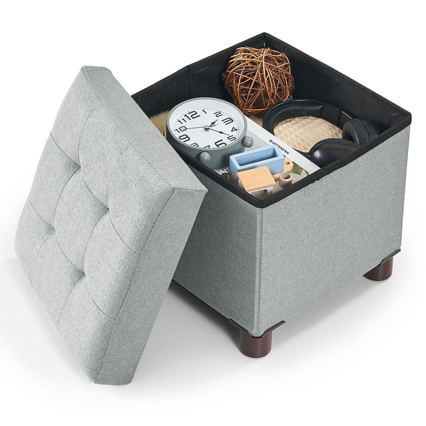 Small Storage Ottoman Cube by BRIAN & DANY