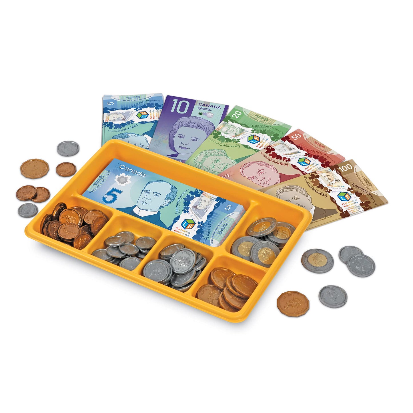 Learning Resources Canadian Currency Play Money Set