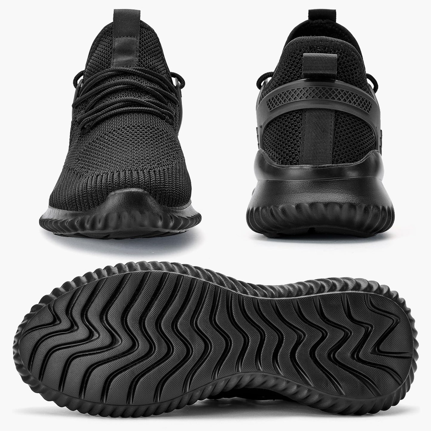 SDolphin Men's Slip-On Athletic Sneakers