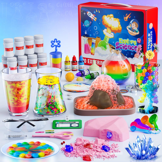 90 Lab Experiments Science Kit for Kids
