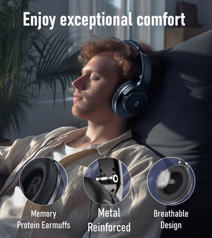 Wireless Bluetooth Headphones with Hi-Fi Audio